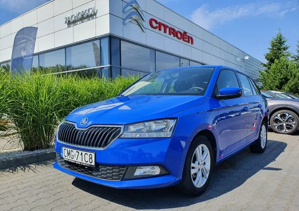 skoda fabia Skoda Fabia cena 36000 przebieg: 142454, rok produkcji 2019 z Sieradz